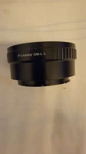 Olmypus OM Lens to Leica L Mount Adapter fits Sigma fp camera "US Seller"