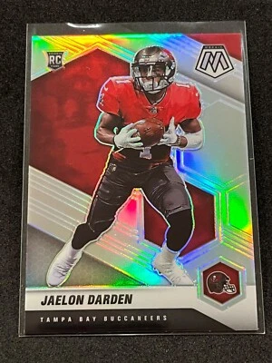 2021 Panini Mosaic Football Jaelon Darden Rookie Variation Silver Prizm #333-V - Image 1 of 2