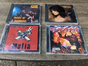 OZZY CD Lot Tagebuch des Verrückten frühe Presse Mafia schwarzes Label Gesellschaft Tränen Ozzfest - Bild 1 von 7