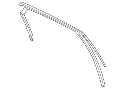 Original Lincoln MKZ 2013-2016 puerta vidrio canal de funcionamiento lado del conductor GP5Z-5425767-A Foto 1 de 2