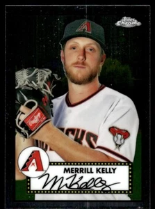 2021 Topps Chrome Platinum Anniversary Merrill Kelly Arizona Diamondbacks #372 - Picture 1 of 2