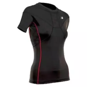 New Balance Mujer Compresión + Correr Camiseta Capa Base Negro Entrenamiento 2XS - Imagen 1 de 1