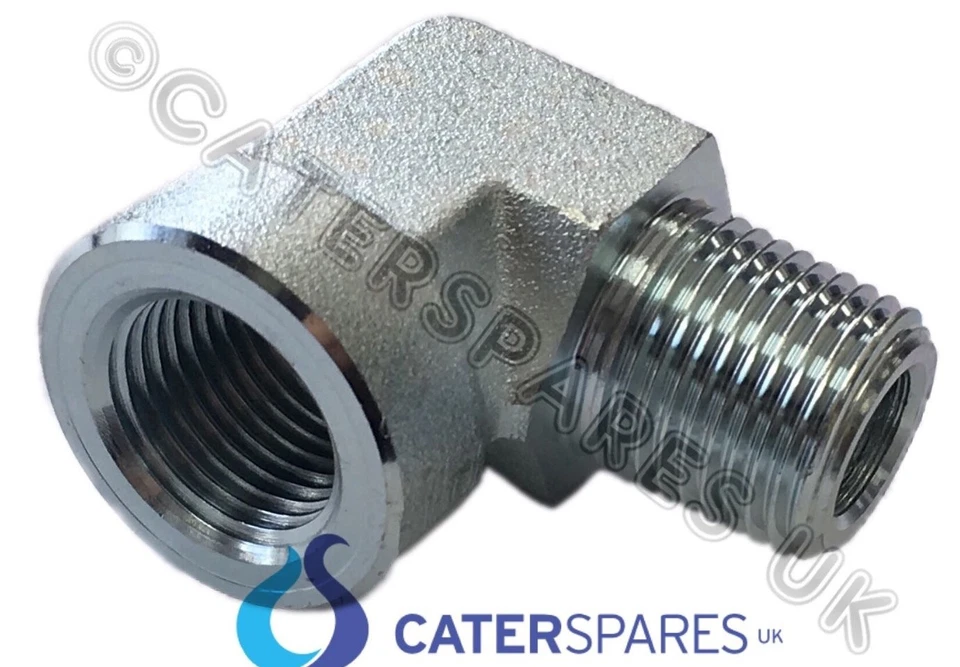 HENNY PENNY 16239 90 DEG ELBOW FITTING FOR BOTTOM OF DEAD WEIGHT VALVE M+F BEND