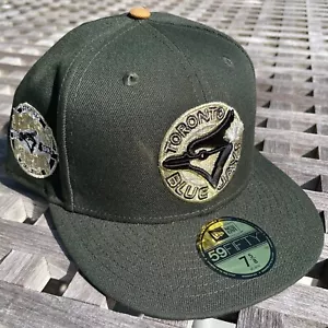 Toronto Blue Jays Champagne Pack New Era 59FIFTY Fitted Cap Lids Hat Drop 7 5/8 - Picture 1 of 9