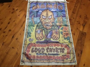 PRE OWNED loud shirt Mambo colour print wallhanging Man cave banner home decor - Picture 1 of 11