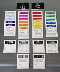 STAR WARS Monopoly Limited Collectors Edition PROPERTY CARDS Replacement Parts - Picture 1 of 4