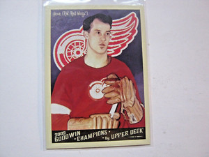 Gorde Howe 2009 Upper Deck Goodwin Champions Base Card #140