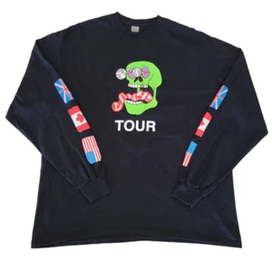 Landy Ggbbxx Tour 2021 Mens Gildan Graphic T-Shirt Black Long Sleeve XL - Picture 1 of 6