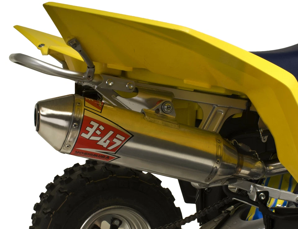 Yoshimura RS-2 Slip-On Muffler SS-AL-SS ArcticCat/Kawasaki/Suzuki LTZ400 03-14 - Image 1 of 1