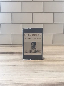 BILLY OCEAN (1988 Cassette Tape) Tear Down These Walls (Get Outta My Dreams) - Picture 1 of 8