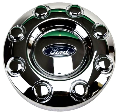 2005-2016 Super Duty F-350 Dually DRW Ford 17" Wheel Chrome Cap 2WD FRONT - Image 1 of 3