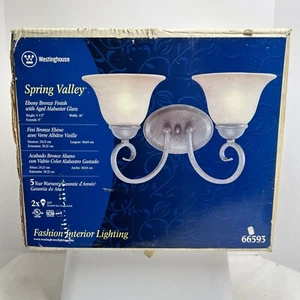 Westinghouse 66593 2 Light 16"W Bathroom Fixture - Bronze - Picture 1 of 8