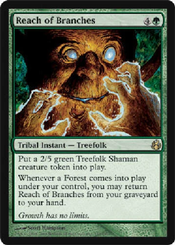 REACH OF BRANCHES X4 4 4X Morningtide MTG Magic the Gathering Cards DJMagic - Image 1 of 1
