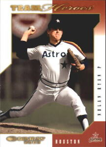 2003 Donruss Team Heroes Baseball Card #227 Nolan Ryan Astros
