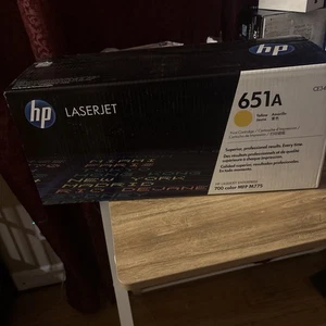 Kaseta z żółtym tonerem HP 651A (CE342A) LaserJet - Zdjęcie 1 z 6
