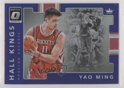 2017-18 Panini Donruss Optic Hall Kings Purple Prizm Yao Ming #20 HOF - Image 1 of 2