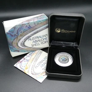 Australia 2014 Abalone Shell 1oz Silver Proof $1 Coin - Imagen 1 de 1