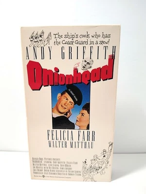 Onionhead (Warner Bros, 1958) Starring Walter Matthau, Andy Griffith [VHS] - Image 1 of 4