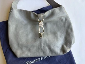 Dooney & Bourke Hobo Bag grau Leder - Bild 1 von 24