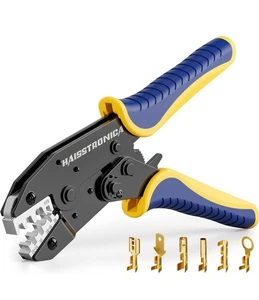 Haisstronica Crimping Tool for Non-Insulated Open Barrel Terminals Receptacl L6 - Picture 1 of 5