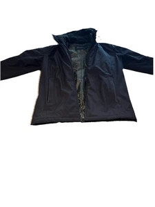 Weatherproof 3 in 1 Jacket Men's Size M Black Pockets Coat 6086 - Picture 1 of 6