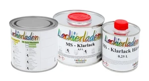 Juego de pintura para coche 1,25 litros MS Ford ZGFA, WT Performanceweiss / Performancewhite Wuns - Imagen 1 de 5