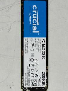 Crucial P2 CT2000P2SSD8 2 TB PCI Express 80 mm Solid State Drive - Bild 1 von 6