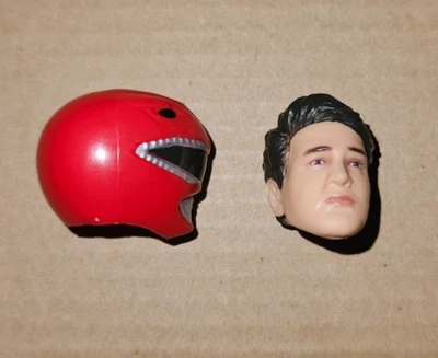 Power Rangers Lightning Collection Head ONLY Jason From Red Ranger MMPR Hasbro - Image 1 of 3