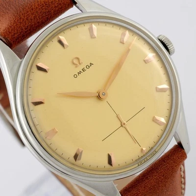 FINE VINTAGE OMEGA REF 2505 MANUAL WIND AUTHENTIC SWISS JUMBO SIZE GENTS WATCH - Image 1 of 4