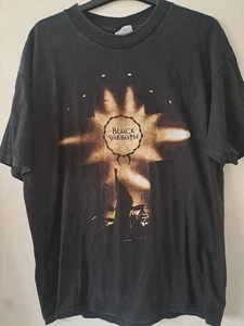 OFFICIAL VINTAGE BLACK SABBATH 1999 REUNION TOUR T-SHIRT, SIZE XL - HANES PRINT - Picture 1 of 4