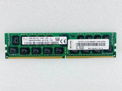 SK Hynix 16GB DDR4-2400 RDIMM ECC Registered Server Memory HMA42GR7AFR4N-UH - Image 1 of 4