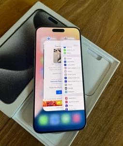 iPhone 15 Pro Max 256gb White Titanium - Picture 1 of 9
