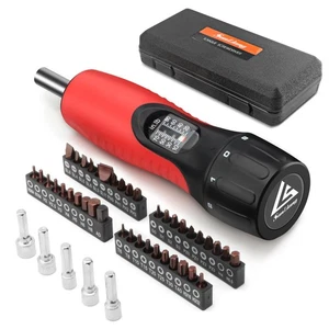 Juego de destornilladores de par 46 piezas 10-80 pulgadas libras con 39 S2 B... - Imagen 1 de 7