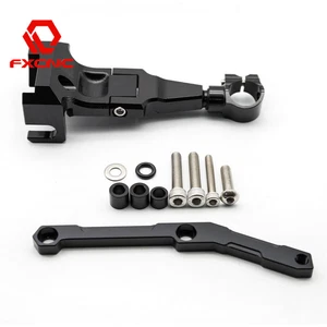 Steering Damper Bracket Kit Mount Holder For MT-09 FZ-09 2013-2019 2014 2013 15 - Foto 1 di 9