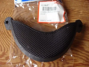 G MAX CHIN CURTAIN G M 6 8 S  SNOWMOBILE HELMET SYNTHETIC MESH PART # 999976 - Picture 1 of 2