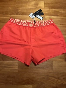 VERSACE GRECA BORDER PANTALONCINI DA BAGNO Rosso Taglia IT 7 (XXL) - Foto 1 di 12