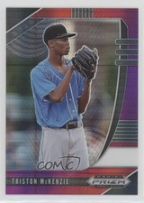 2020 Panini Prizm Draft Picks Red and Purple Hyper Triston McKenzie #PDP145