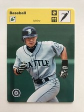 ICHIRO SUZUKI - 2005 Leaf Sportscasters 30 Yellow Leaping-Ball - #ed /30