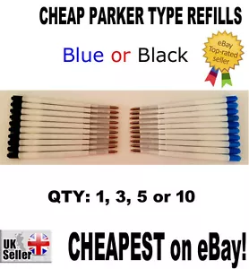 RELLENO TIPO PARKER BARATO # NEGRO Y AZUL # Talla MEDIANA # vendedor del Reino Unido - Imagen 1 de 1
