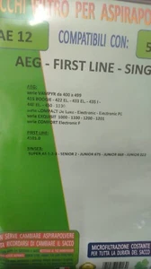 AEG 5 SACCHETTI ASPIRAPOLVERE AEG VAMPYR AE12 - Imagen 1 de 1