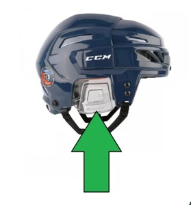 CCM Fitlite Hockey Helmet Replacement Ear Covers | Plastic Ear Pieces 3DS - Picture 1 of 3