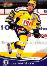 2008-09 Czech OFS #144 Jan Matejka