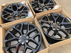 Set of 4 22 Wheels Rims Chevy GMC Silverado Tahoe Suburban Yukon Sierra Escalade - Picture 1 of 6