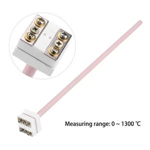 S Typ Platin- und Rhodium Thermoelement Temperatursensor 0〜1300℃ 300mm Mehrzweck - Bild 1 von 12