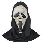 Halloween Ghost Face Scream Mask Funny Adults Horror Full Head Mask Cosplay Prop