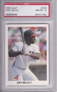 1990 Leaf Joey Belle PSA 8 NM-MT - Picture 1 of 2