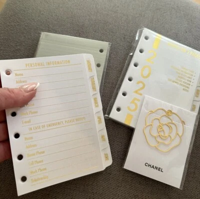 2026 fits Louis Vuitton LV PM Agenda: Tabbed Insert Calendar +Pen+Paper+ BONUS - Image 1 of 4