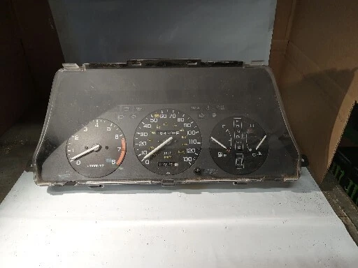 1987 Honda ACCORD LX painel de medidores de instrumentos original automático fabricante de equipamento original 184K - Imagem 1 de 4