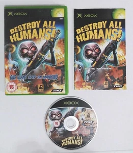 XBOX: DESTROY ALL HUMANS! - Komplett, ITALIENISCH! Comp. Xbox 360, One und Series X - Bild 1 von 2