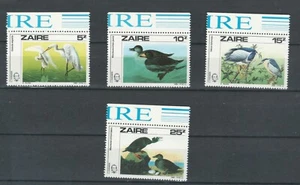 ZAIRE CONGO AFRICA BIRDS MNH SET OF STAMPS LOT (ZAIRE 602) - Picture 1 of 1